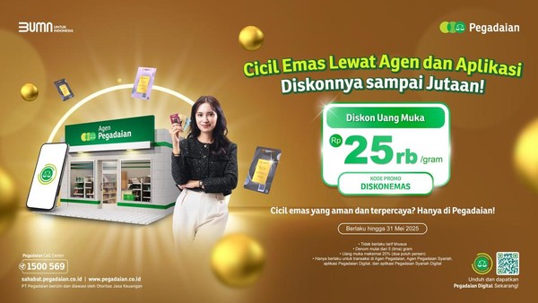 Raih Emas Impianmu: Diskon Jutaan di Pegadaian!