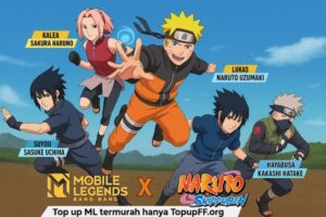 Rasakan Kekuatan Ninja Legendaris di Mobile Legends x Naruto