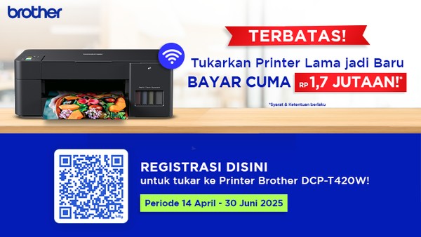 Upgrade Printer Bekas Anda, Tukar Tambah di Brother!