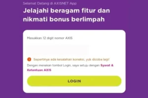 AXIS Net Error Hari Ini? Solusi Login & Penyebabnya (16 Juni 2025)