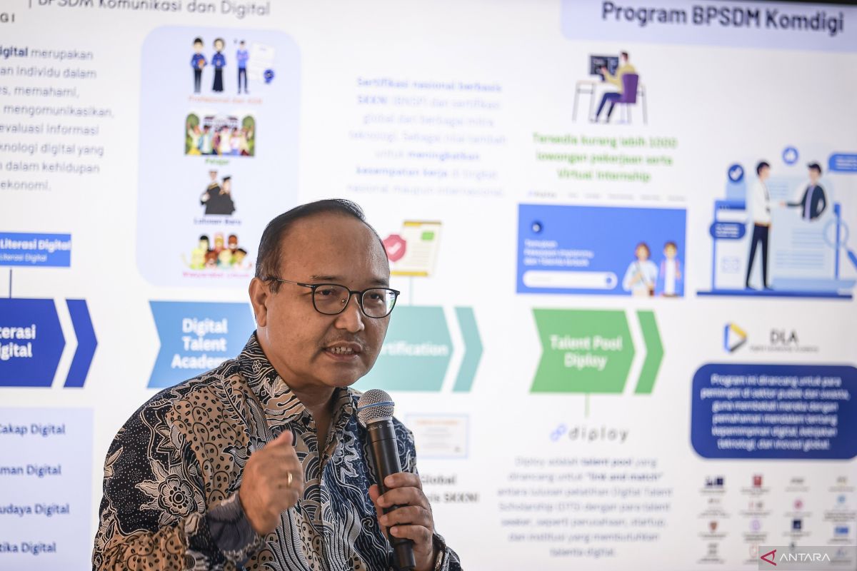 Indonesia siapkan 450.000 talenta digital handal setiap tahun