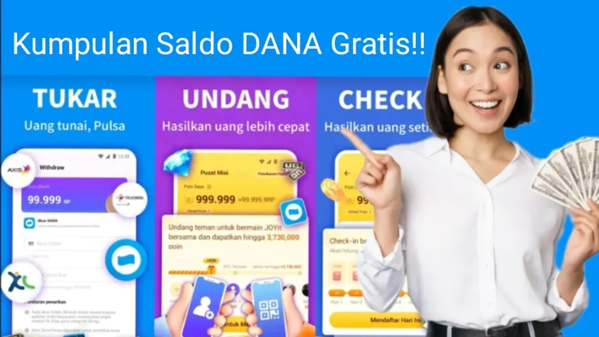 Raih Saldo DANA Gratis Rp56.000: Aplikasi Ini Bayar Kamu!