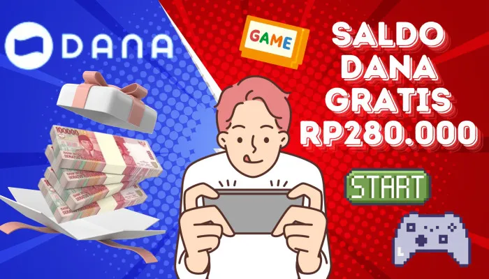 Dapatkan Saldo DANA Rp280.000 Gratis: Tukar Koin Game!