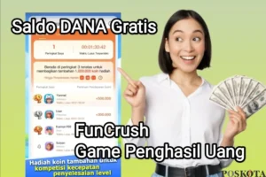 Raih Saldo DANA Rp500.000 Gratis! Main Game FunCrush Sekarang