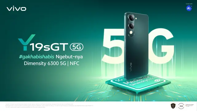 Vivo Y19sGT 5G: HP Rp1 Jutaan, Bodi Kokoh, Performa Andal