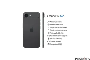 iPhone 17 Air: Spesifikasi Gahar, Harga Bikin Melongo? Cek Sekarang!
